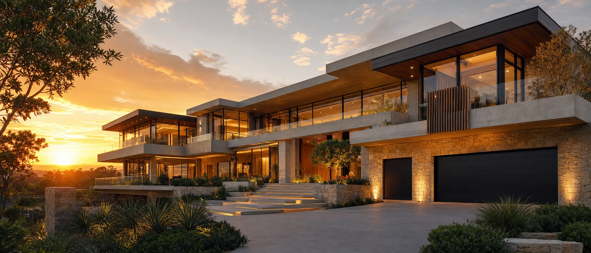 Luxury residential design concept